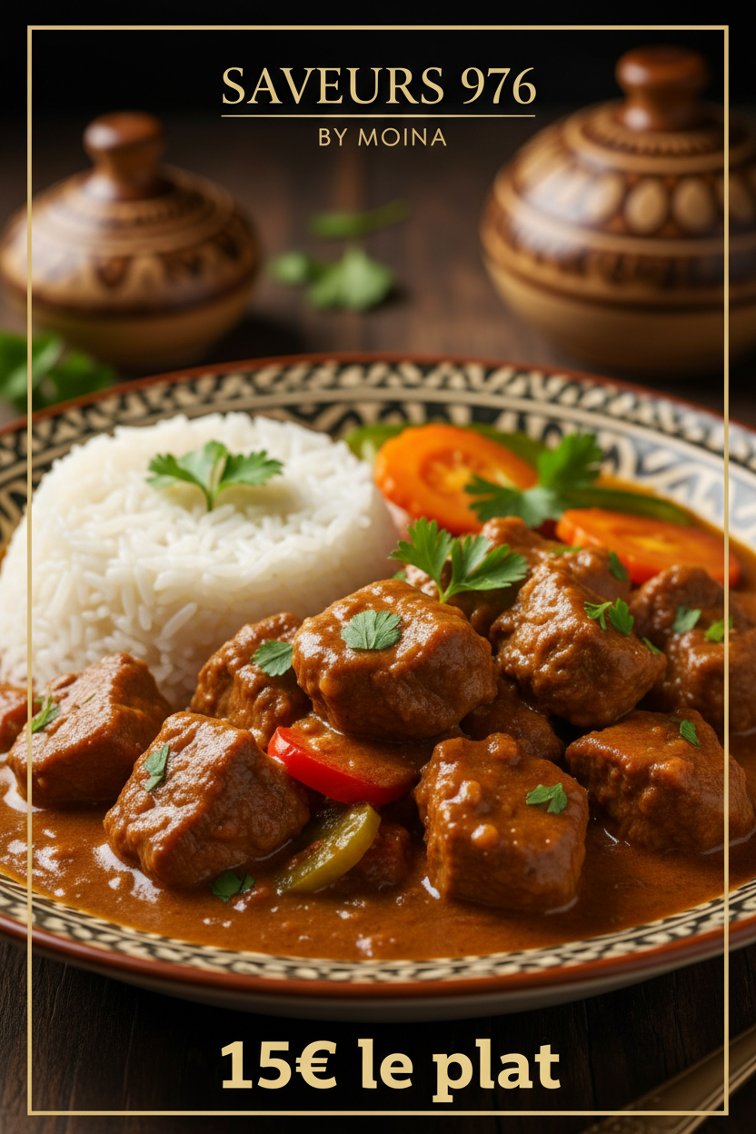 Sauce de viande façon Mayotte commande au 0768388383