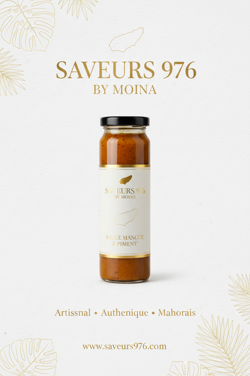 Purée de Mangue Pimentée – Saveurs 976 500 ML X3